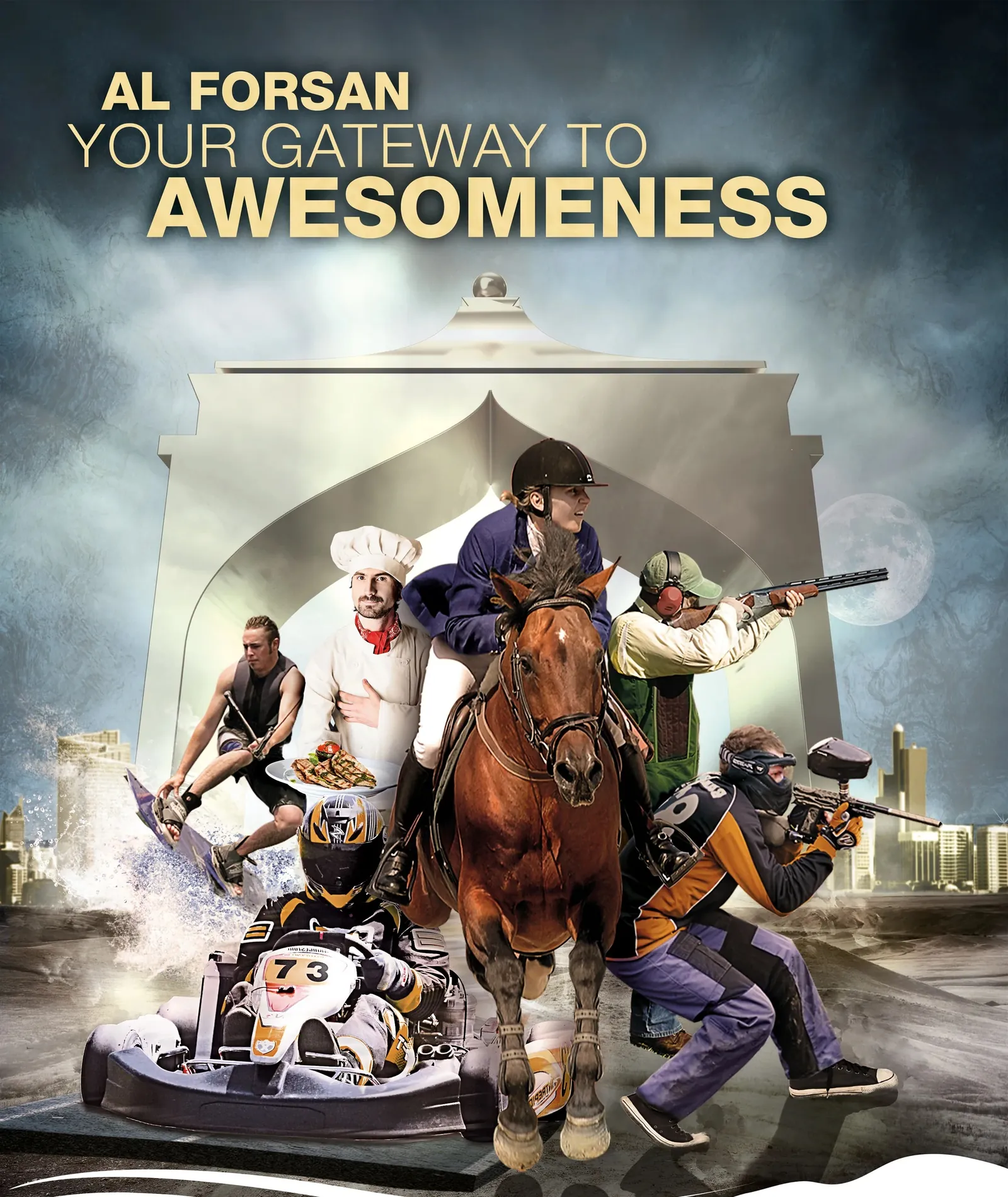Al Forsan launch ad