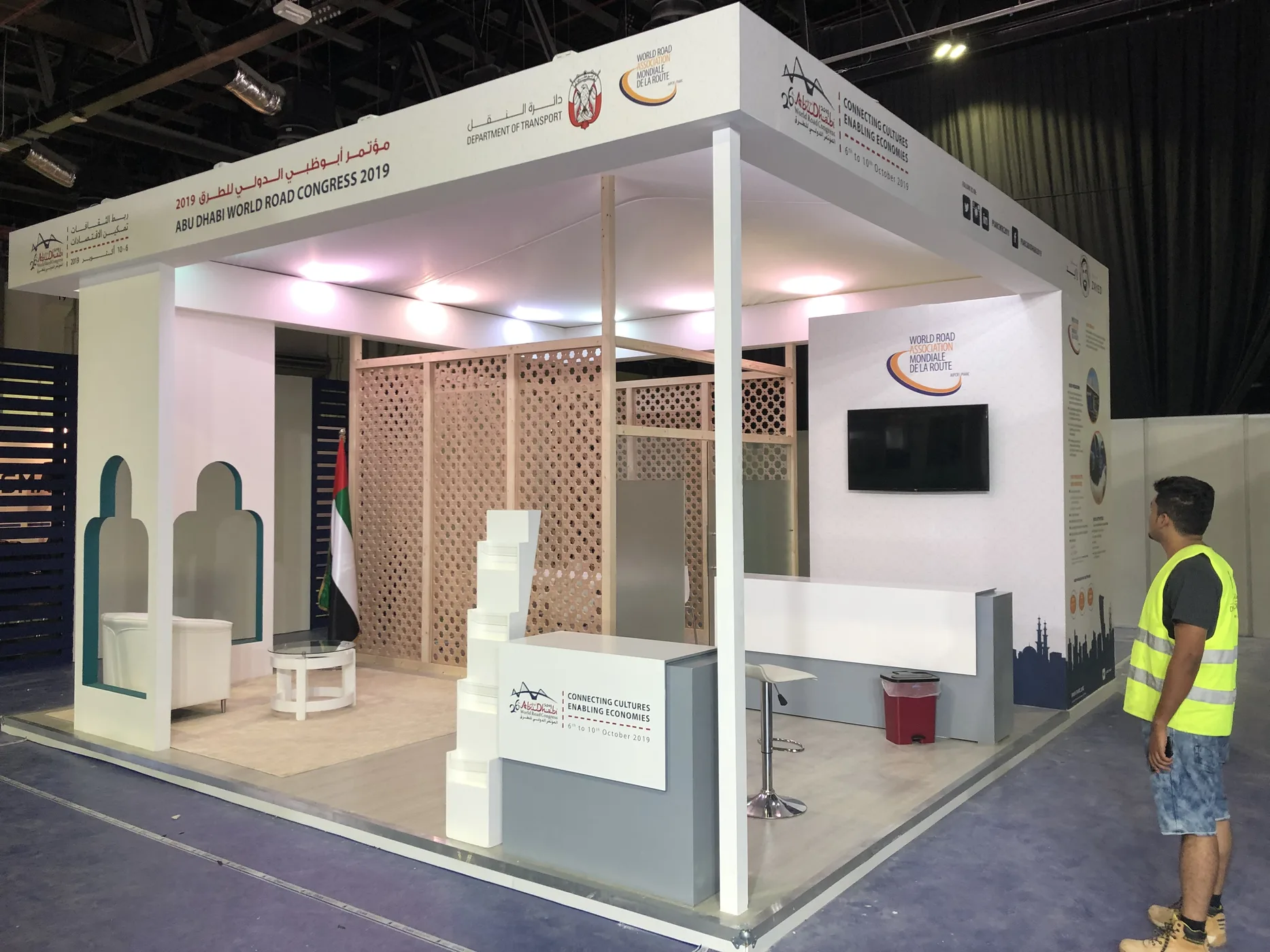 World Road Congress booth